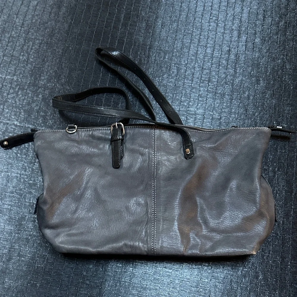 Liebeskind Gray Leather Bag - Picture 4 of 9